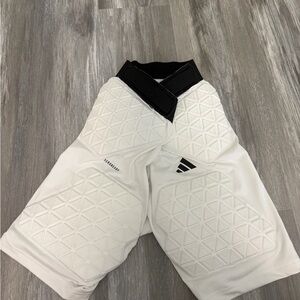 Adidas White Protective Shorts